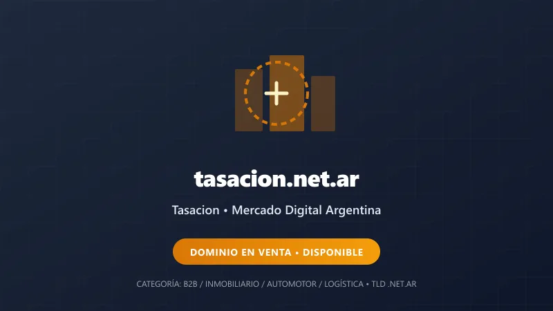 Identidad gráfica y activo digital para Tasacion en Argentina